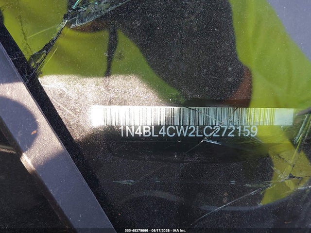 45379666 :رقم المزاد ، 1N4BL4CW2LC272159 vin ، 2020 Nissan Altima Sr Intelligent Awd مزاد بيع