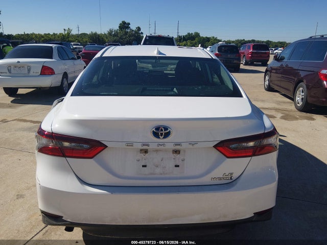 Продаж на аукціоні авто 2021 Toyota Camry Le Hybrid, vin: 4T1C31AK8MU569358, номер лоту: 45379723
