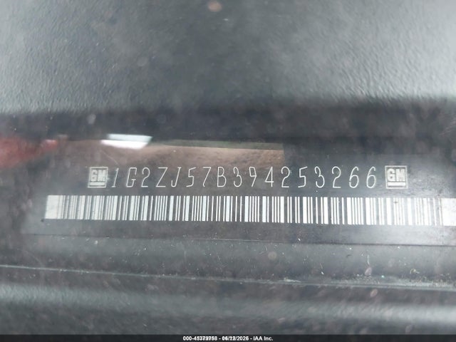 Продажа на аукционе авто 2009 Pontiac G6 New Se, vin: 1G2ZJ57B394253266, номер лота: 45379758