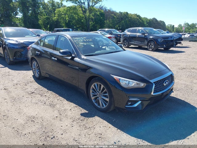 2023 Infiniti Q50 Luxe Awd მანქანა იყიდება აუქციონზე, vin: JN1EV7BR2PM543609, აუქციონის ნომერი: 45379760