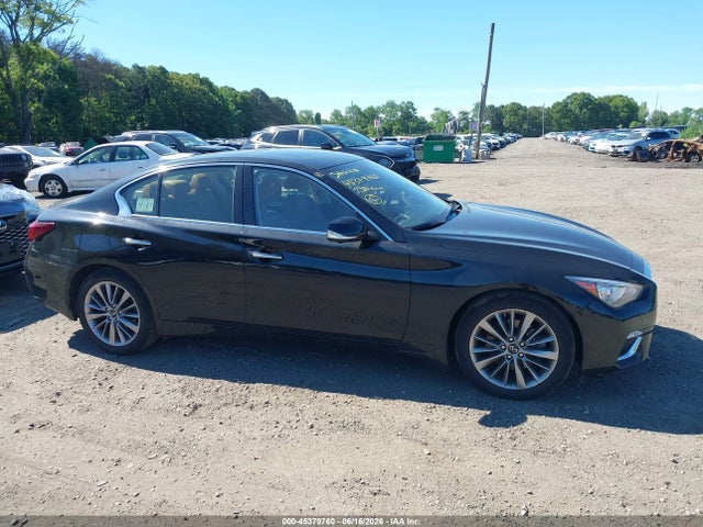 2023 Infiniti Q50 Luxe Awd მანქანა იყიდება აუქციონზე, vin: JN1EV7BR2PM543609, აუქციონის ნომერი: 45379760