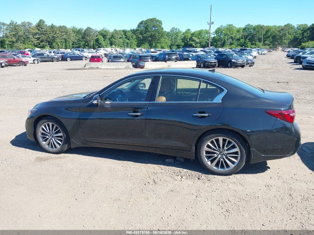 2023 Infiniti Q50 Luxe Awd მანქანა იყიდება აუქციონზე, vin: JN1EV7BR2PM543609, აუქციონის ნომერი: 45379760