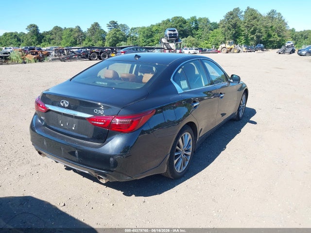 2023 Infiniti Q50 Luxe Awd მანქანა იყიდება აუქციონზე, vin: JN1EV7BR2PM543609, აუქციონის ნომერი: 45379760