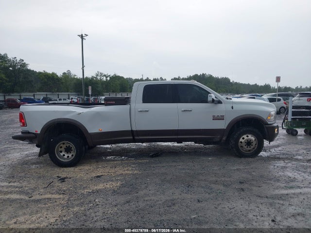45379789 :رقم المزاد ، 3C63RRJL8JG159370 vin ، 2018 Ram 3500 Laramie  4x4 8' Box مزاد بيع