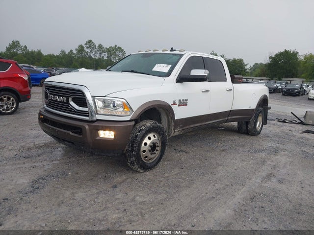 45379789 :رقم المزاد ، 3C63RRJL8JG159370 vin ، 2018 Ram 3500 Laramie  4x4 8' Box مزاد بيع