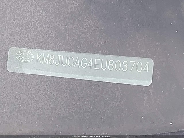 Hyundai TUCSON SE 2014 KM8JUCAG4EU803704 Image 9