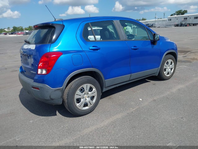 Aukcja sprzedaży 2016 Chevrolet Trax Ls, vin: KL7CJKSB8GB702079, numer aukcji: 45379803