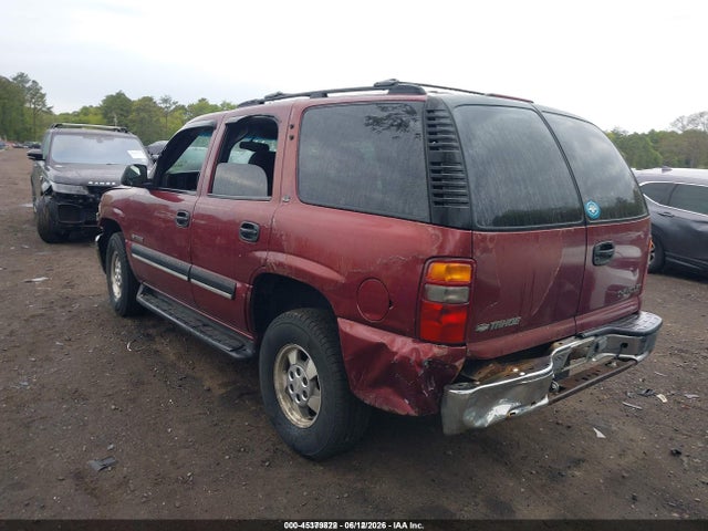 2001 Chevrolet Tahoe Ls მანქანა იყიდება აუქციონზე, vin: 1GNEK13T71J263181, აუქციონის ნომერი: 45379822