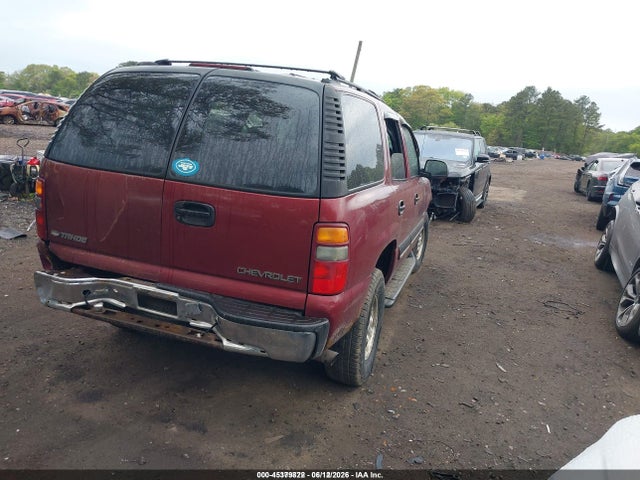 2001 Chevrolet Tahoe Ls მანქანა იყიდება აუქციონზე, vin: 1GNEK13T71J263181, აუქციონის ნომერი: 45379822