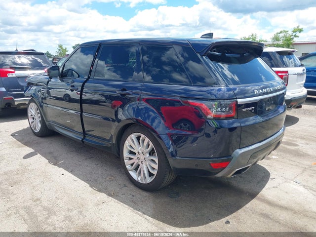 Продаж на аукціоні авто 2020 Land Rover Range Rover Sport Hse Mhev, vin: SALWR2SU4LA728598, номер лоту: 45379824