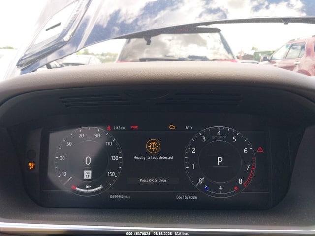Продаж на аукціоні авто 2020 Land Rover Range Rover Sport Hse Mhev, vin: SALWR2SU4LA728598, номер лоту: 45379824