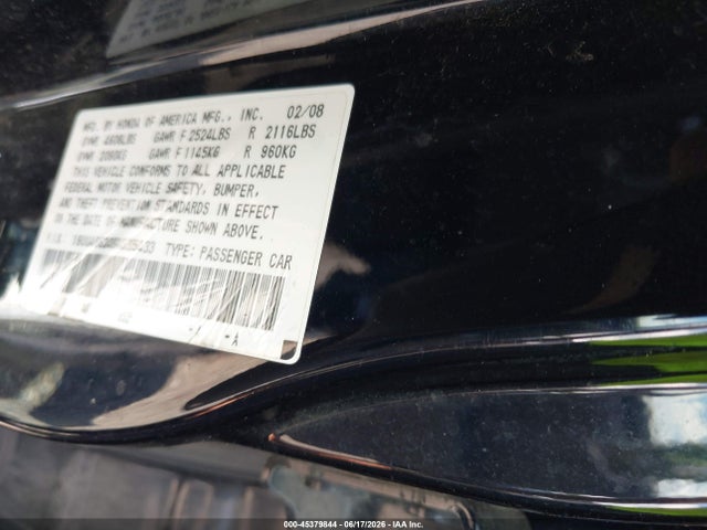 Продаж на аукціоні авто 2008 Acura Tl 3.2, vin: 19UUA66248A035433, номер лоту: 45379844