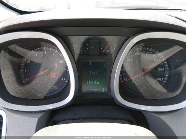 2011 Chevrolet Equinox Lt W/1lt მანქანა იყიდება აუქციონზე, vin: 2CNFLEEC4B6251417, აუქციონის ნომერი: 45379855