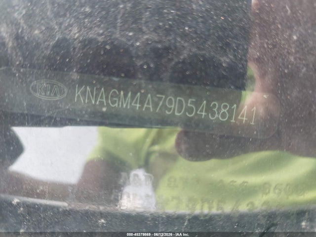 Aukcja sprzedaży 2013 Kia Optima Lx, vin: KNAGM4A79D5438141, numer aukcji: 45379869