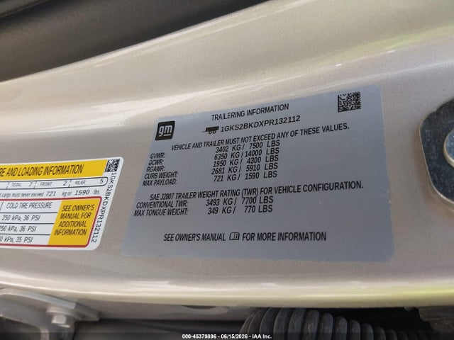 GMC Yukon 4wd Slt 2023 1GKS2BKDXPR132112 Image 9