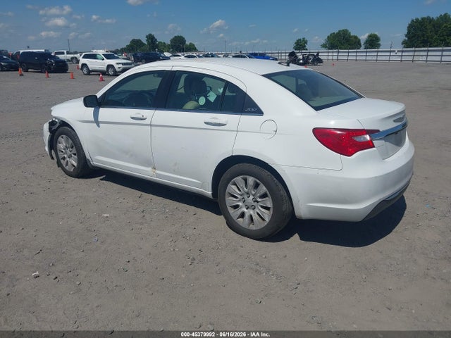 2012 Chrysler 200 Lx მანქანა იყიდება აუქციონზე, vin: 1C3CCBAB8CN292461, აუქციონის ნომერი: 45379992