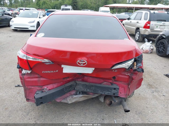 Продаж на аукціоні авто 2015 Toyota Corolla Le, vin: 5YFBURHE2FP257323, номер лоту: 45380025