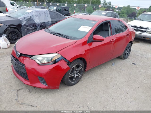 Продаж на аукціоні авто 2015 Toyota Corolla Le, vin: 5YFBURHE2FP257323, номер лоту: 45380025
