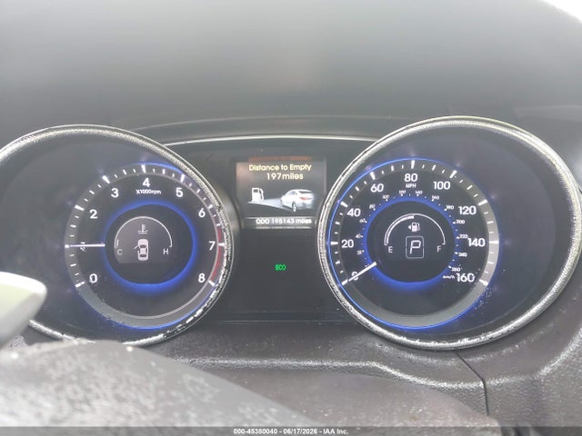 45380040 :رقم المزاد ، 5NPEC4AB9EH941929 vin ، 2014 Hyundai Sonata Limited 2.0t مزاد بيع