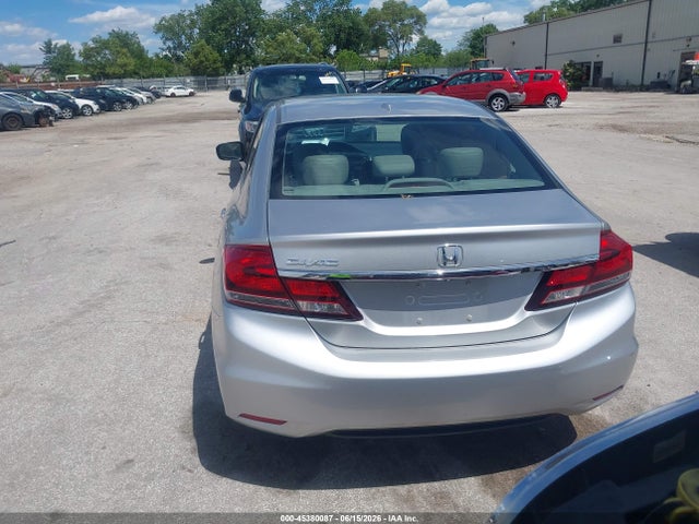 45380087 :رقم المزاد ، 19XFB2F92FE031076 vin ، 2015 Honda Civic Ex-l مزاد بيع