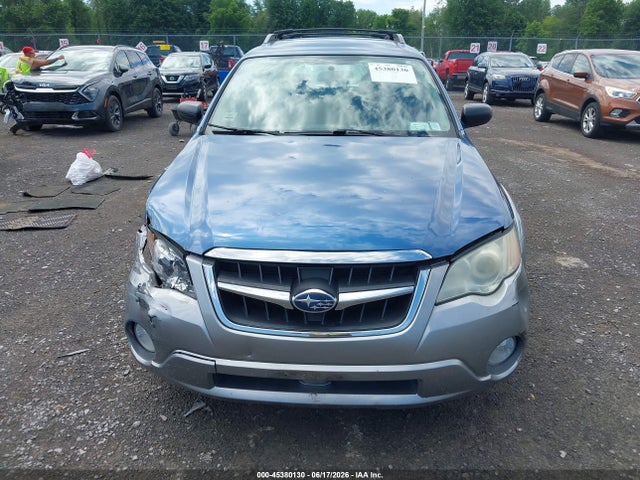 2008 Subaru Outback 2.5i/2.5i L.l. Bean Edition მანქანა იყიდება აუქციონზე, vin: 4S4BP61C487365988, აუქციონის ნომერი: 45380130