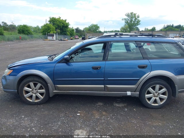 2008 Subaru Outback 2.5i/2.5i L.l. Bean Edition მანქანა იყიდება აუქციონზე, vin: 4S4BP61C487365988, აუქციონის ნომერი: 45380130