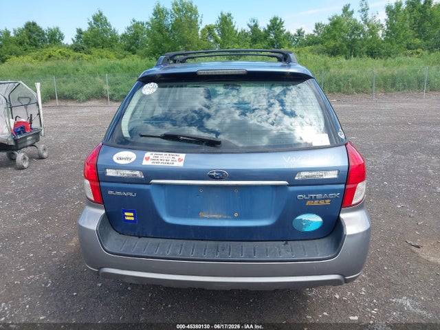 2008 Subaru Outback 2.5i/2.5i L.l. Bean Edition მანქანა იყიდება აუქციონზე, vin: 4S4BP61C487365988, აუქციონის ნომერი: 45380130