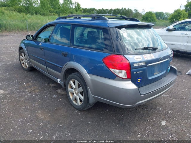 2008 Subaru Outback 2.5i/2.5i L.l. Bean Edition მანქანა იყიდება აუქციონზე, vin: 4S4BP61C487365988, აუქციონის ნომერი: 45380130