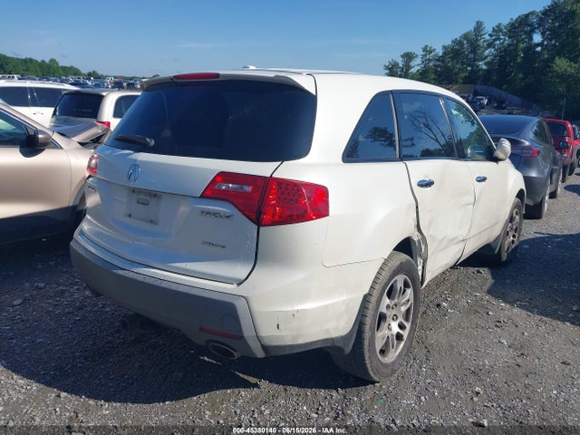 45380140 :رقم المزاد ، 2HNYD282X9H530178 vin ، 2009 Acura Mdx مزاد بيع