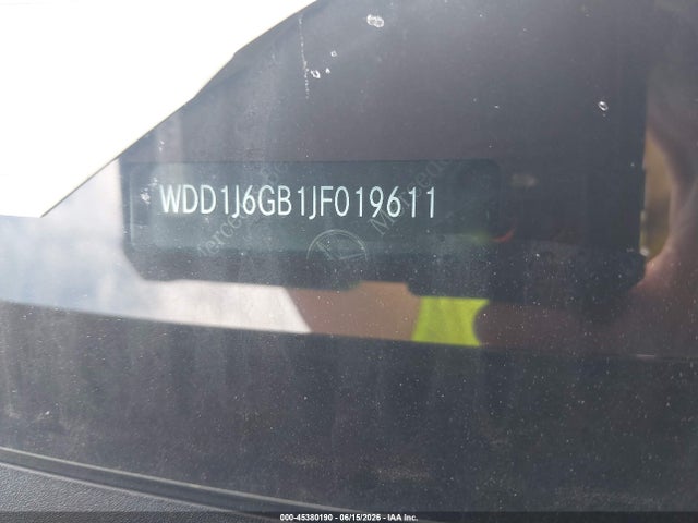 Aukcja sprzedaży 2018 Mercedes-benz E 400 4matic, vin: WDD1J6GB1JF019611, numer aukcji: 45380190