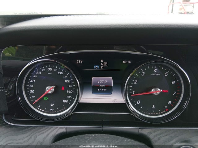 Aukcja sprzedaży 2018 Mercedes-benz E 400 4matic, vin: WDD1J6GB1JF019611, numer aukcji: 45380190