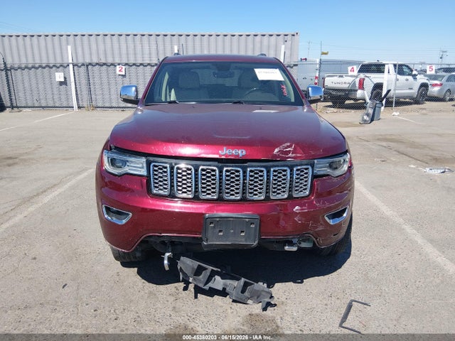 1C4RJFCG9HC676697 Jeep Grand Cherokee Overland 4x4