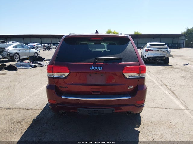 1C4RJFCG9HC676697 Jeep Grand Cherokee Overland 4x4