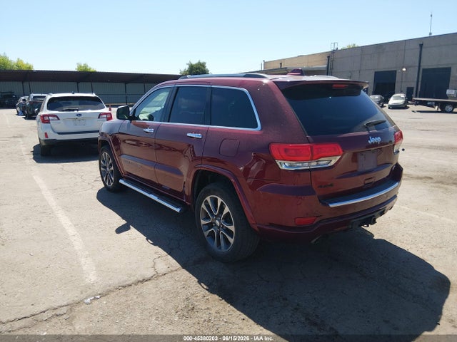1C4RJFCG9HC676697 Jeep Grand Cherokee Overland 4x4