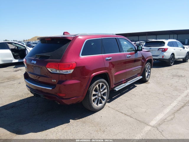 1C4RJFCG9HC676697 Jeep Grand Cherokee Overland 4x4