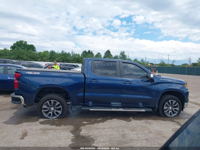 2022 Chevrolet Silverado 1500 4wd  Short Bed Lt With 2fl მანქანა იყიდება აუქციონზე, vin: 1GCPDKEK0NZ525040, აუქციონის ნომერი: 45380303
