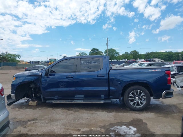2022 Chevrolet Silverado 1500 4wd  Short Bed Lt With 2fl მანქანა იყიდება აუქციონზე, vin: 1GCPDKEK0NZ525040, აუქციონის ნომერი: 45380303
