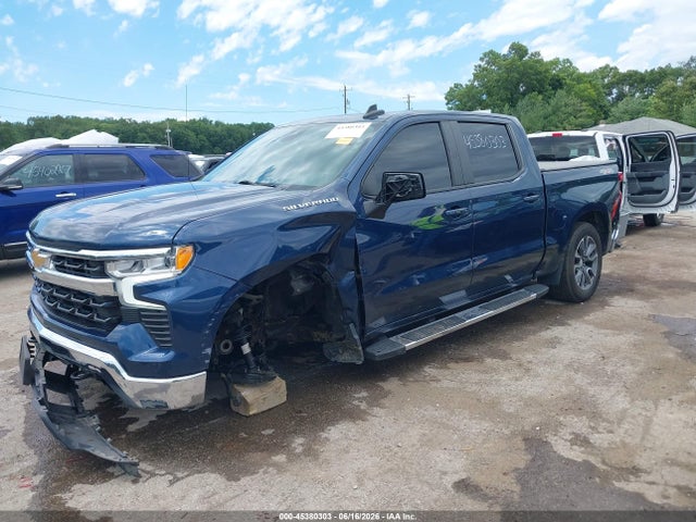 2022 Chevrolet Silverado 1500 4wd  Short Bed Lt With 2fl მანქანა იყიდება აუქციონზე, vin: 1GCPDKEK0NZ525040, აუქციონის ნომერი: 45380303