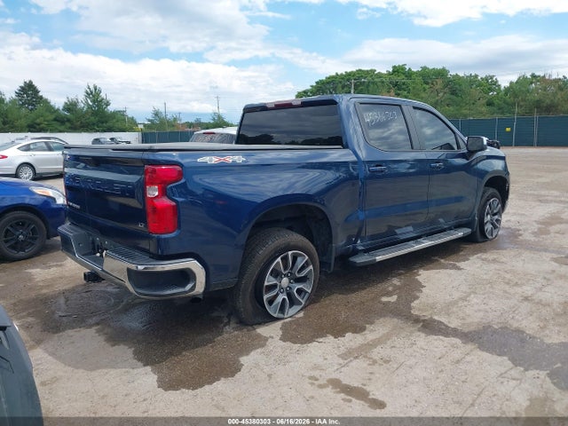 2022 Chevrolet Silverado 1500 4wd  Short Bed Lt With 2fl მანქანა იყიდება აუქციონზე, vin: 1GCPDKEK0NZ525040, აუქციონის ნომერი: 45380303