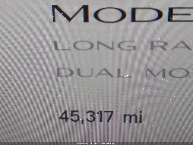 45380316 :رقم المزاد ، 7SAYGDEE5RA288185 vin ، 2024 Tesla Model Y Long Range Dual Motor All-wheel Drive مزاد بيع