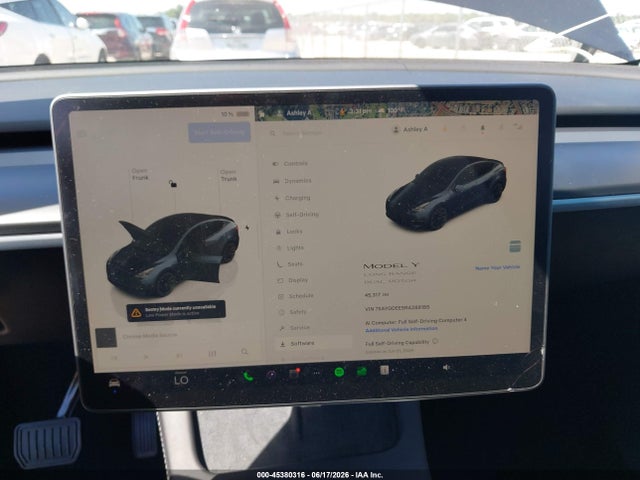 45380316 :رقم المزاد ، 7SAYGDEE5RA288185 vin ، 2024 Tesla Model Y Long Range Dual Motor All-wheel Drive مزاد بيع