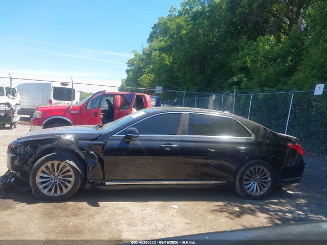 45380320 :رقم المزاد ، KMHG54JH6JU047017 vin ، 2018 Genesis G90 5.0 Ultimate مزاد بيع