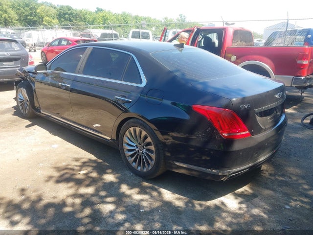 45380320 :رقم المزاد ، KMHG54JH6JU047017 vin ، 2018 Genesis G90 5.0 Ultimate مزاد بيع
