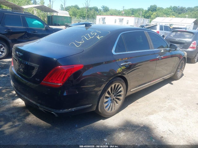 45380320 :رقم المزاد ، KMHG54JH6JU047017 vin ، 2018 Genesis G90 5.0 Ultimate مزاد بيع
