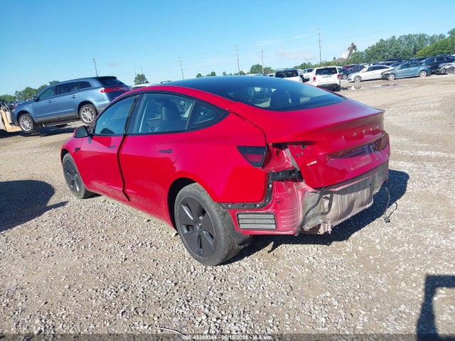 Auction sale of the 2022 Tesla Model 3 Rear-wheel Drive, vin: 5YJ3E1EAXNF371813, lot number: 45380344