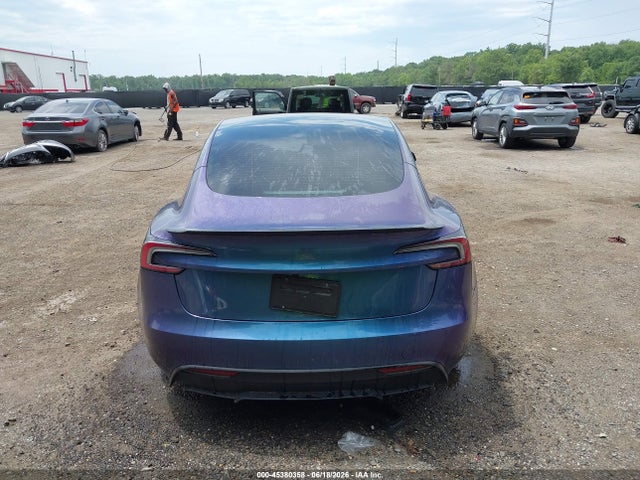 2025 Tesla Model 3 Performance All-wheel Drive მანქანა იყიდება აუქციონზე, vin: 5YJ3E1ET6SF065902, აუქციონის ნომერი: 45380358