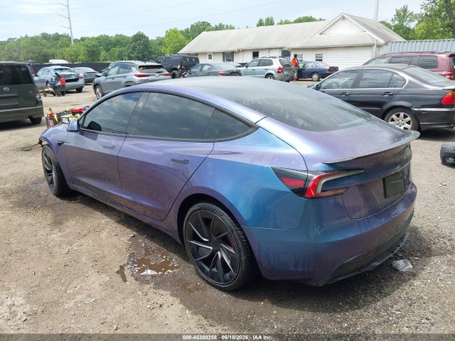 Aukcja sprzedaży 2025 Tesla Model 3 Performance All-wheel Drive, vin: 5YJ3E1ET6SF065902, numer aukcji: 45380358