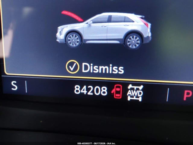 45380377 :رقم المزاد ، 1GYFZDR44LF089239 vin ، 2020 Cadillac Xt4 Awd Premium Luxury مزاد بيع
