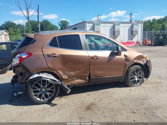 45380386 :رقم المزاد ، KL4CJ1SMXGB683432 vin ، 2016 Buick Encore Sport Touring مزاد بيع