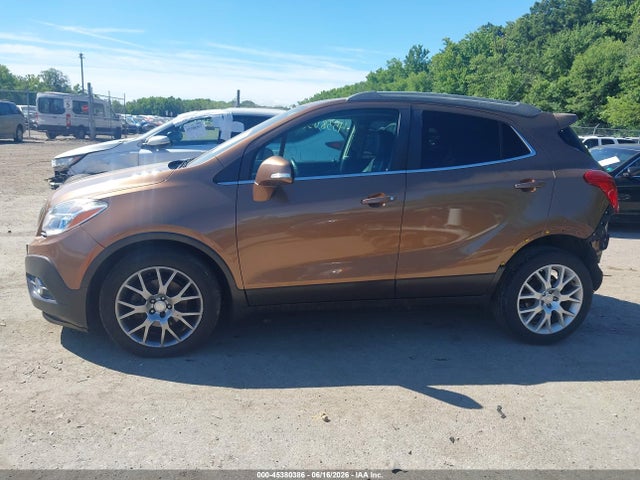 45380386 :رقم المزاد ، KL4CJ1SMXGB683432 vin ، 2016 Buick Encore Sport Touring مزاد بيع